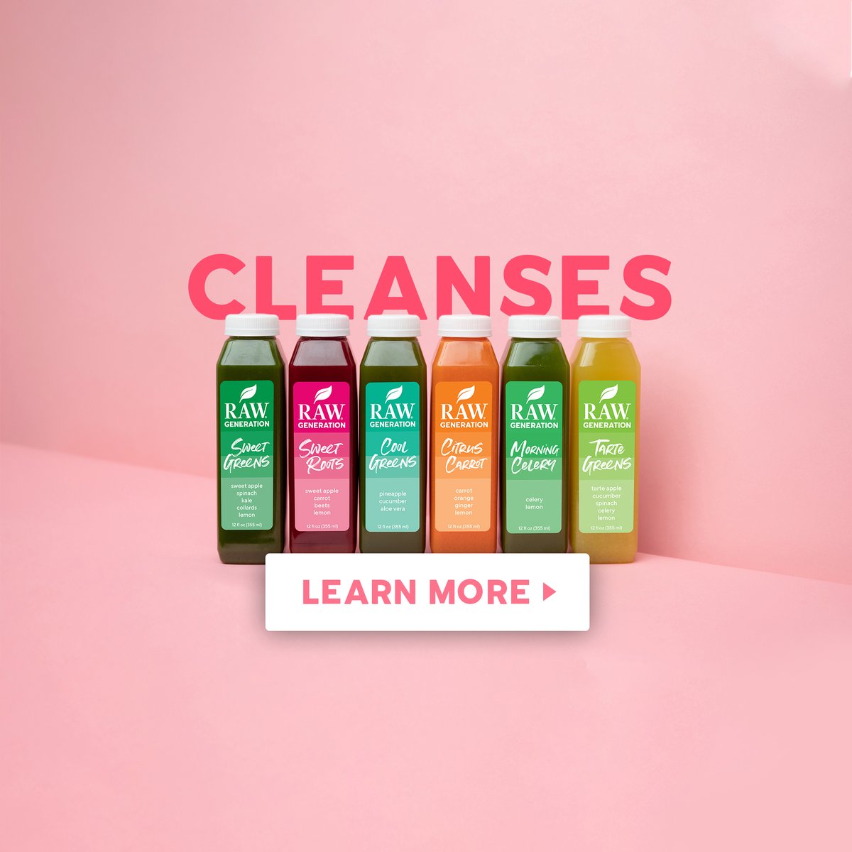 Find Raw Generation Coupon Codes To Save On Cold-Pressed Juices